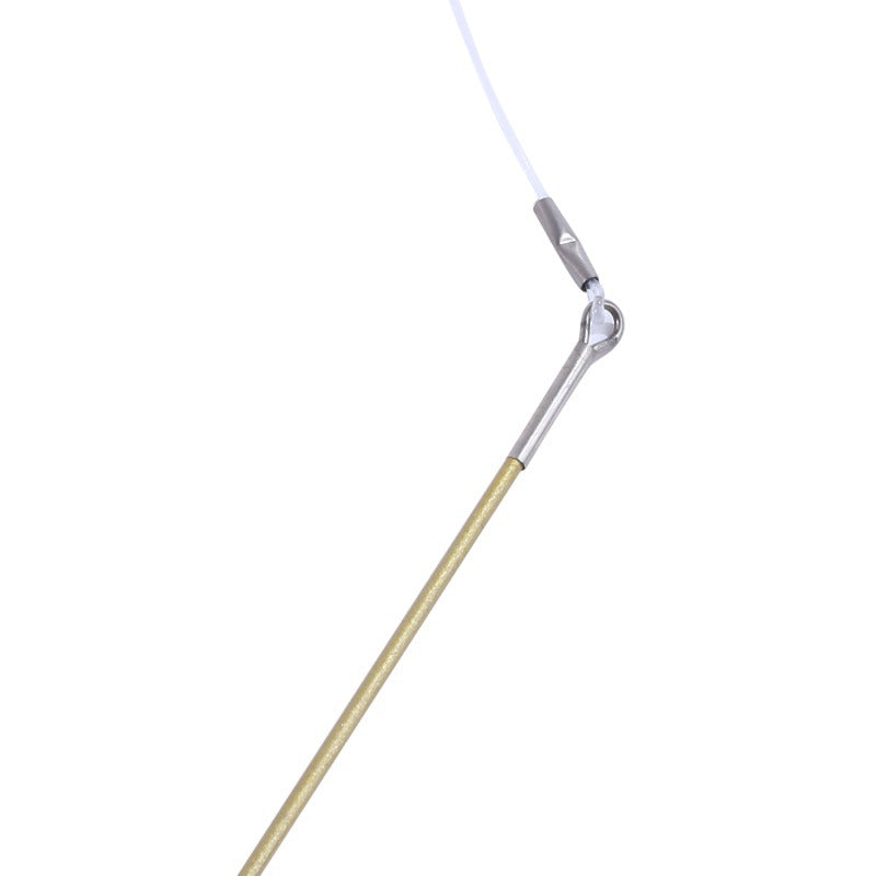 Retractable Cat Teaser Wand – 3-Section Interactive Cat Toy