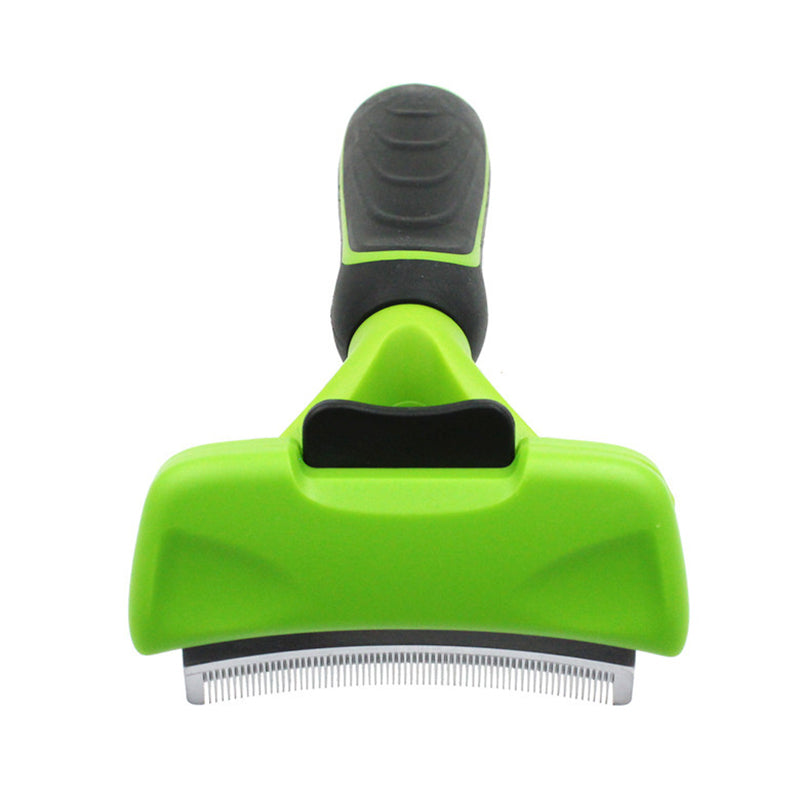 Pet Deshedding Rake Comb – Stainless Steel Undercoat Brush