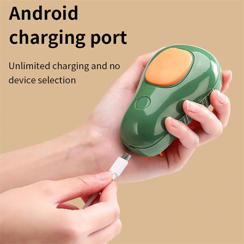 Steamy Self-Cleaning Cat Brush – Avocado-Shaped Electric Grooming Tool