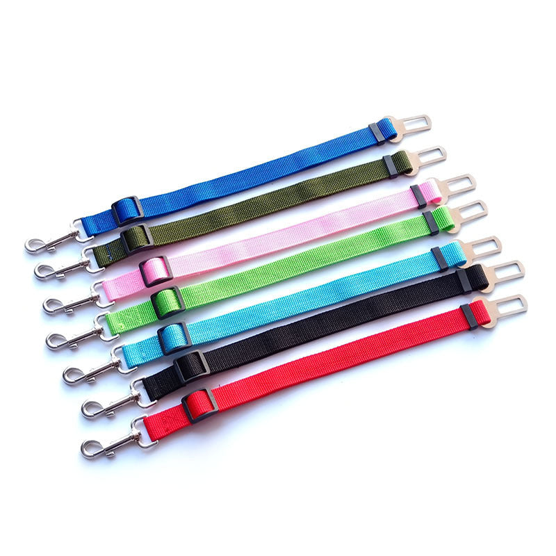 Adjustable Pet Car Seat Belt – Safety Restraint for Dogs & Cats