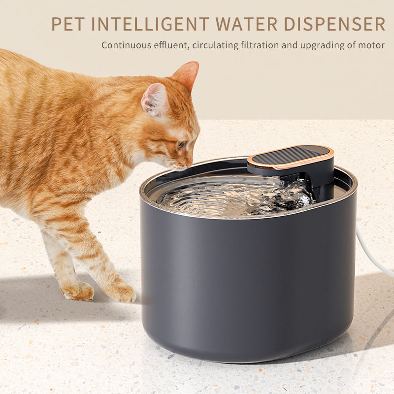 Automatic Cat & Dog Water Fountain – Quiet USB Pet Drinking Dispenser