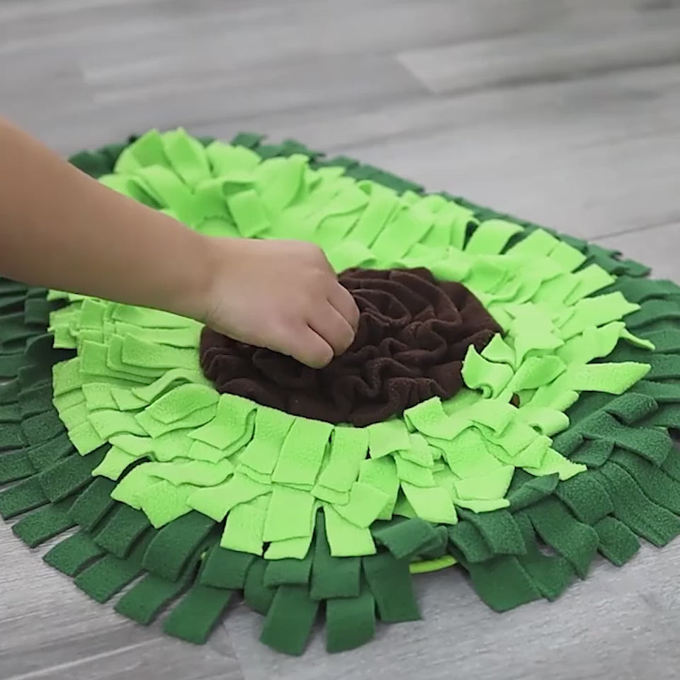 Snuffle Mat Puzzle Feeder – Interactive Sniffing Toy for Dogs